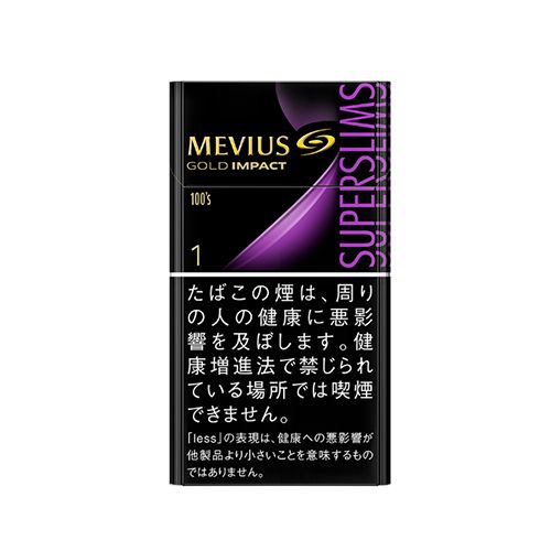 Mevius 七星 GOLD系列 1mg 超细 加长