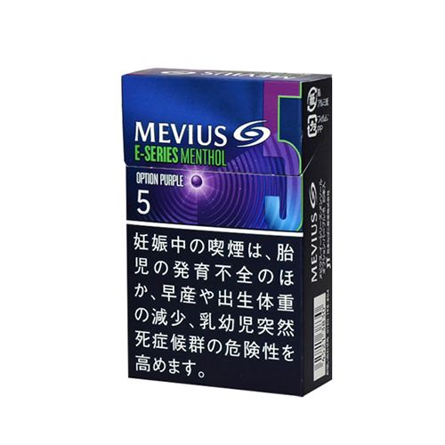 Mevius 柔和七星 E系列 蓝莓爆珠 5mg 超细 加长