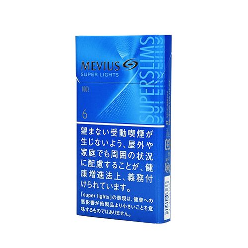 Mevius 柔和七星 E系列 6mg 超细 加长